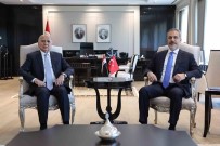 Bakan Fidan, Irak Disisleri Bakani Hüseyin Ile Bir Araya Geldi
