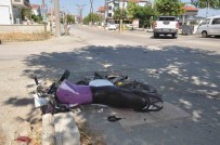 Kesan'da Devrilen Motosikletin Sürücüsü Yaralandi Haberi