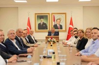 Vali Ve Baskan Is Adamlari Ile Bulustu Haberi