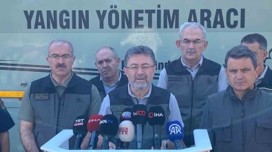 Bakan Yumakli Açiklamasi 'Yangin Kontrol Altina Alindi'