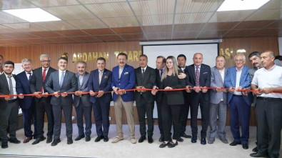 Baskan Özakalin, Bölge Odalar Koordinatörü Olarak Rifat Hisarciklioglu'nun Ardahan Programina Katildi