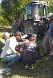 D-140'Da Otomobil Ile Traktör Çarpisti Açiklamasi 2 Yarali Haberi