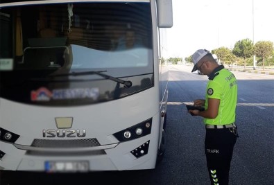 Manisa'da Servis Araçlarina Yönelik Denetim