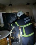 Motor Kismi Yanan Buzdolabi Alev Aldi Haberi
