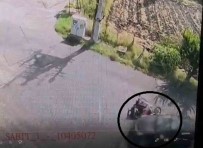 Motordan Düsen Kari Ve Koca Ezilmekten Saniyelerle Kurtuldu Haberi