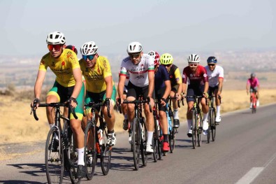 Aksaray'da Hasandagi Bisiklet Tirmanis Yarismasi Yapildi