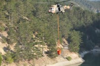 Bolu'daki Yangina Havadan 775 Ton Su Atildi Haberi
