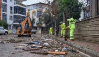 Kepez'de Sel Baskinlarina Karsi 3 Mahallede Yagmur Ve Drenaj Kanali Çalismasi
