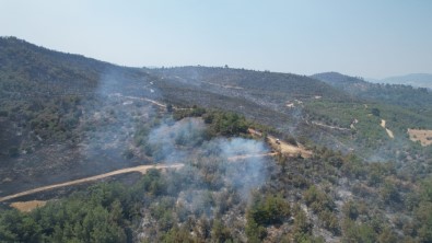 Manisa'daki Orman Yangini Besinci Gününde Devam Ediyor