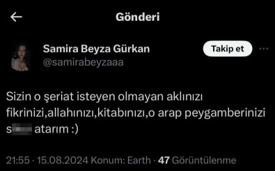 (Güncellendi) Dini Degerlere Hakaret Eden Genç Kadin Tutuklandi