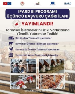 TKDK'dan Tarimsal Destek Çagrisi