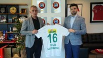 Bursaspor Baskani Enes Çelik, TFF Baskani Ibrahim Haciosmanoglu'nu Ziyaret Etti