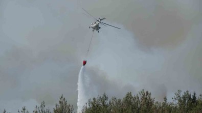 (Özel) Çanakkale'deki Tarihi Yanginda Uçak Ve Helikopterler 708 Sorti Yapti, 146 Saat Havada Kaldi