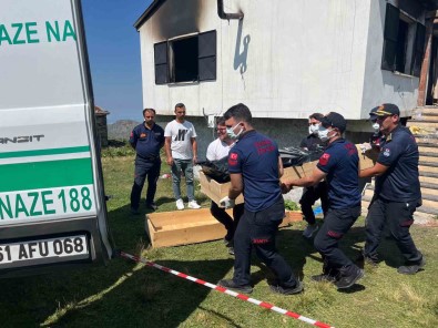 Kundaklanan Yayla Evindeki 3 Cenaze Otopsi Için Adli Tip Kurumu'na Gönderildi