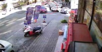 Önüne Çikan Otomobile Çarpan Motosikletli Havada Takla Atti Haberi
