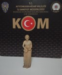 Süpheli Araçta Tarihi Eser Niteliginde Küçük Bir Heykel Ele Geçirildi Haberi