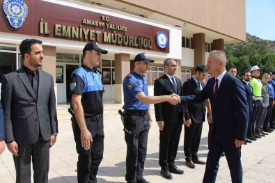 Amasya'nin Yeni Emniyet Müdürü Ayhan Saraç Göreve Basladi
