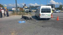 Düzce'de Motosiklet Hafriyat Kamyonunun Altina Girdi Açiklamasi 1 Ölü, 1 Yarali Haberi