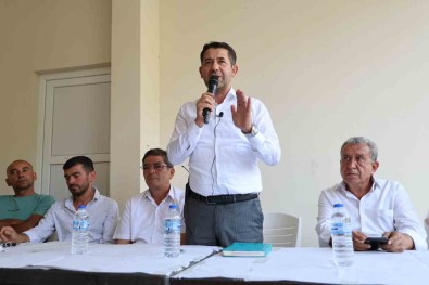 Feke Belediye Baskani Özen Mahallelinin Su Sorunun Çözmek Için Kollari Sivadi