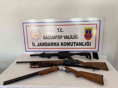 Gaziantep'te 14 Adet Silah Ele Geçirildi