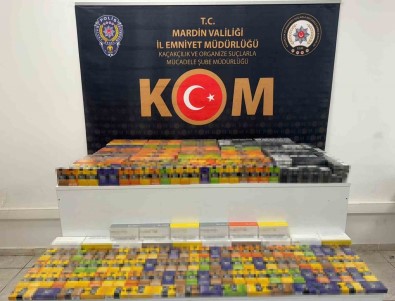 Mardin'de 10 Bin 540 Paket Kaçak Sigara Ele Geçirildi