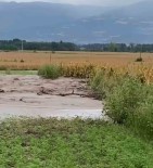 Su Kanali Patladi, Tarim Arazileri Su Altinda Kaldi