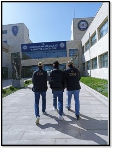 Yabanci Uyruklu DEAS Üyesi Yakalandi