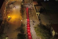 Ahlat'ta Türk Bayragi Ve Mesalelerle 'Fener Alayi' Yürüyüsü Yapildi