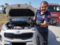 Araç Motoruna Sikisan Kediyi Itfaiye Kurtardi Haberi