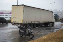 Geri Geri Giden Tir, Motosiklete Çarpti Açiklamasi 1 Yarali Haberi