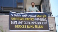 Kiracidan, Ev Sahibinin Senetli Kumpasina Pankartli Tepki Haberi