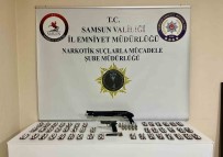 Samsun'da Bin 393 Adet Sentetik Ecza Ile Tabanca Ve Tüfek Ele Geçirildi Haberi