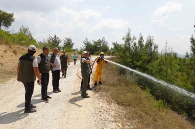 Adana'da Orman Yangini Riskine Karsi Tatbikat Gerçeklestirildi