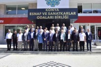 AK Parti Konya Heyeti Esnaflarla Bulustu Haberi