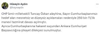Cumhurbaskani Erdogan'dan CHP Izmir Milletvekili Tuncay Özkan'a Tazminat Davasi Haberi