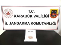 Karabük'te Sahsin Üzerinde Uyusturucu Hap Ele Geçirildi