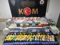 Kastamonu'da Binlerce Makaron Ele Geçirildi