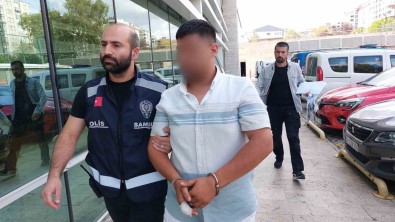 Samsun'da Bir Kisinin Cop Ile Darp Edilmesiyle Ilgi Yakalanan Sahis Tutuklandi