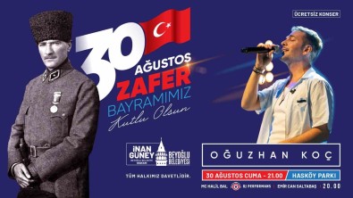 Beyoglu'nda 30 Agustos Zafer Bayrami Konserle Kutlanacak