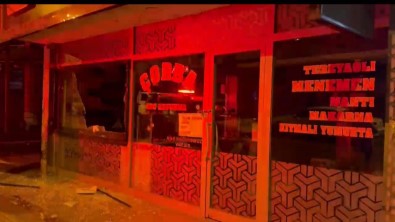 Gece Vakti Lokanta Kursunladi… O Anlar Kamerada