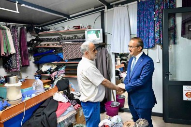 Konteyner Esnaflari Sorunlarini Vali Yavuz'a Iletti