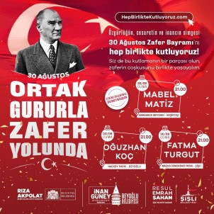 Sisli'de '30 Agustos Zafer Bayrami' Coskuyla Kutlanacak