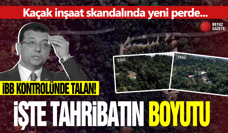 Vaniköy’deki kaçak inşaat skandalında yeni perde! Doğayı böyle tahrip etmişler