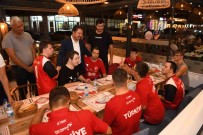 Beypazari Belediye Baskani Kasap, Gümüs Madalya Kazanan Sporcular Ile Bir Araya Geldi Haberi