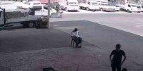 Kaza Ani Ve Yaralilarin Sürüklenmesi Anbean Görüntülendi