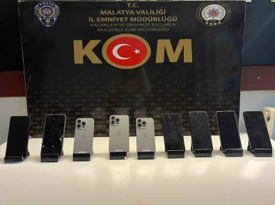 Malatya'da Kaçak Telefon Operasyonu