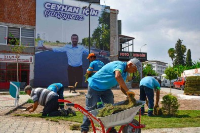 Baskan Kadir Aydar'dan Ceyhan'in Merkezine Yeni Yesil Alan