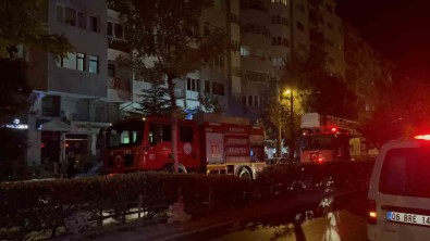 Çikan Yanginda Dairede Bulunan 2 Kedi Tüm Çabalara Ragmen Kurtarilamadi