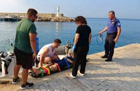Kayalik Alandan Düsen Kadini Deniz Polisi Kurtardi Haberi