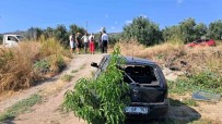 Kontrolünü Kaybeden Kadin Sürücü Tarlaya Uçtu Haberi
